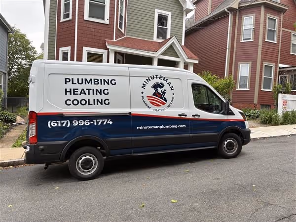 Minuteman Plumbing, Heating & Cooling craftsmanship in Cambridge